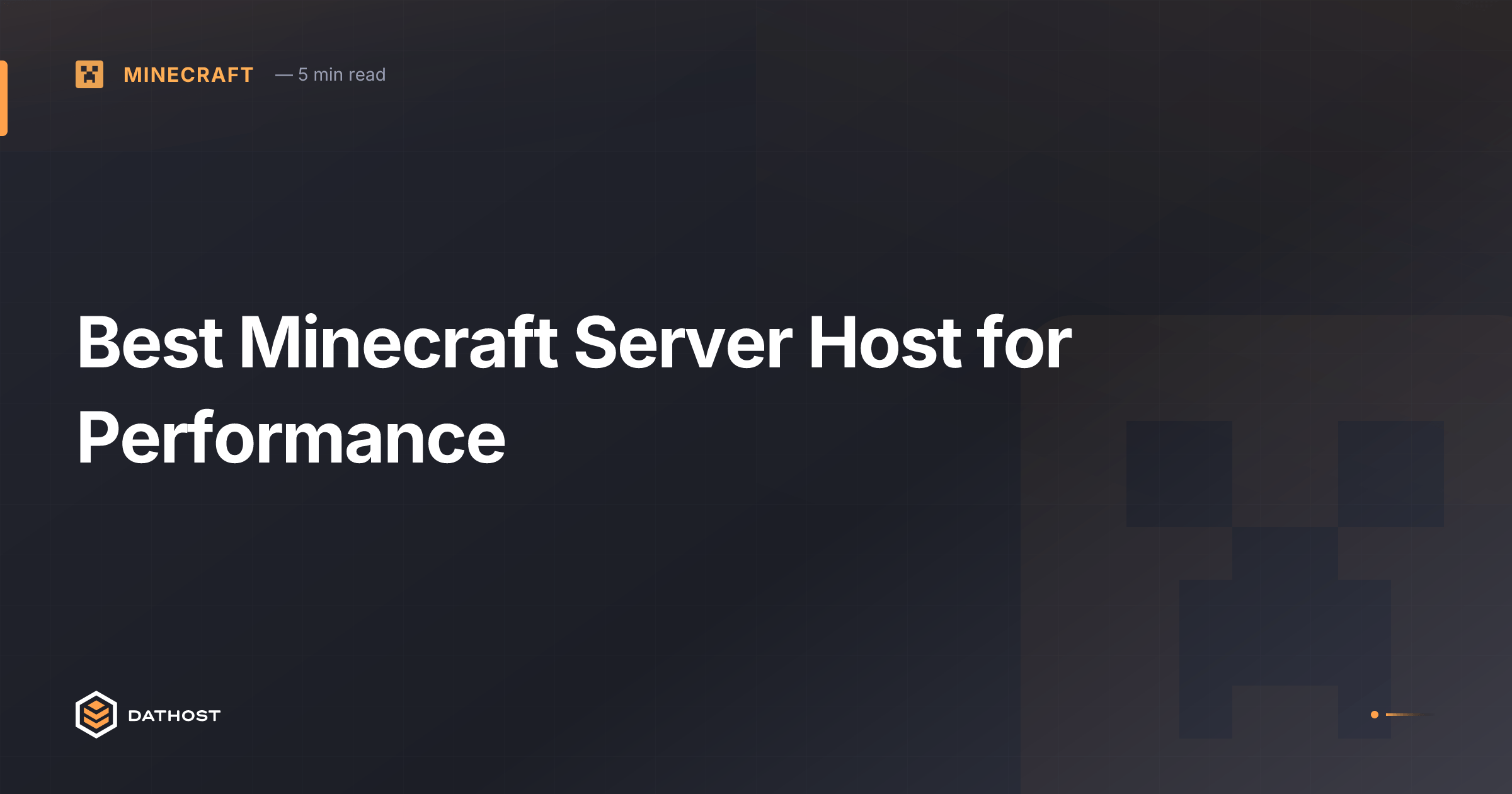 Hero image for Best Minecraft Server Host for Performance