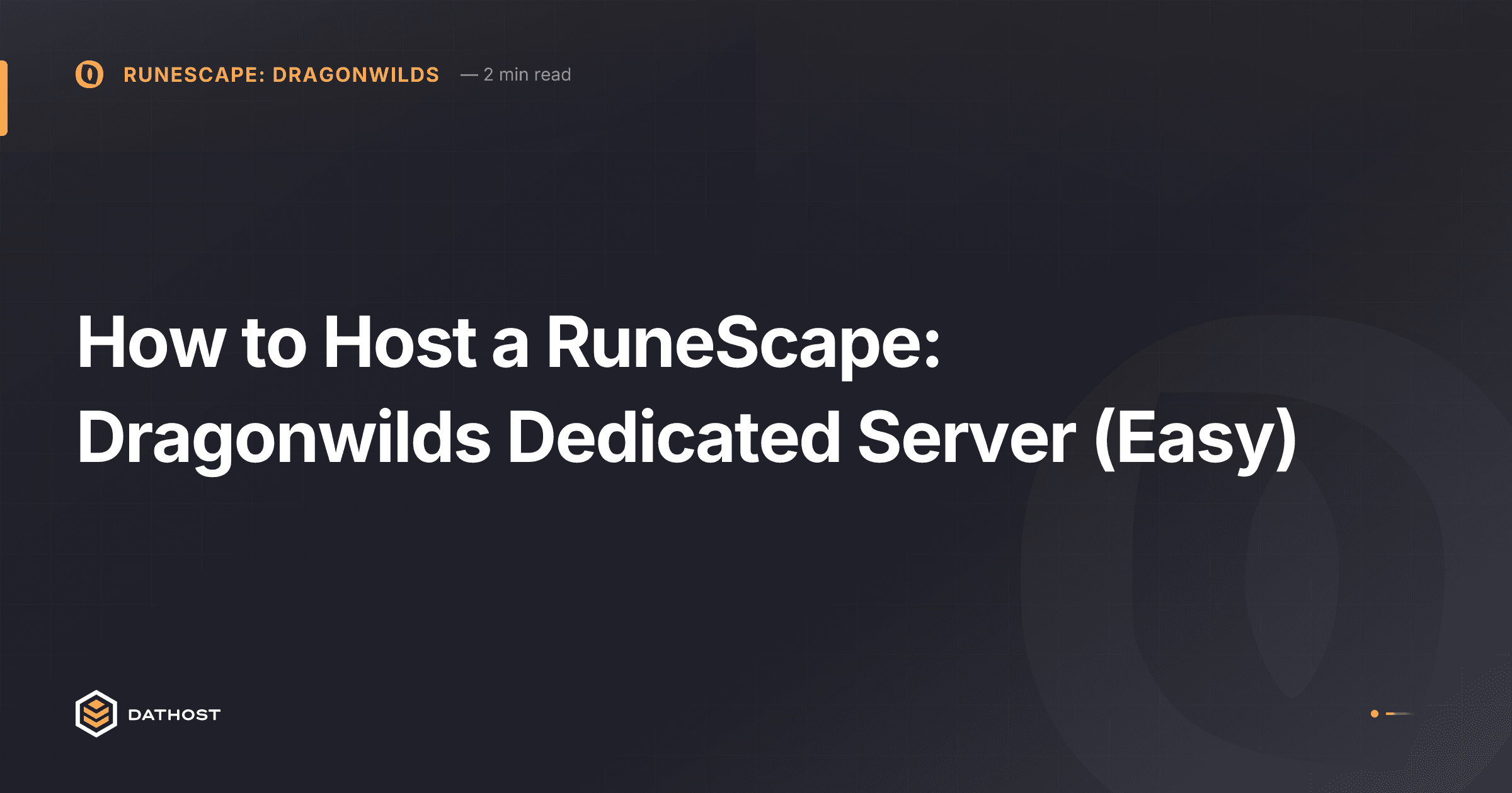 Hero image for How to Host a RuneScape: Dragonwilds Dedicated Server (Easy)
