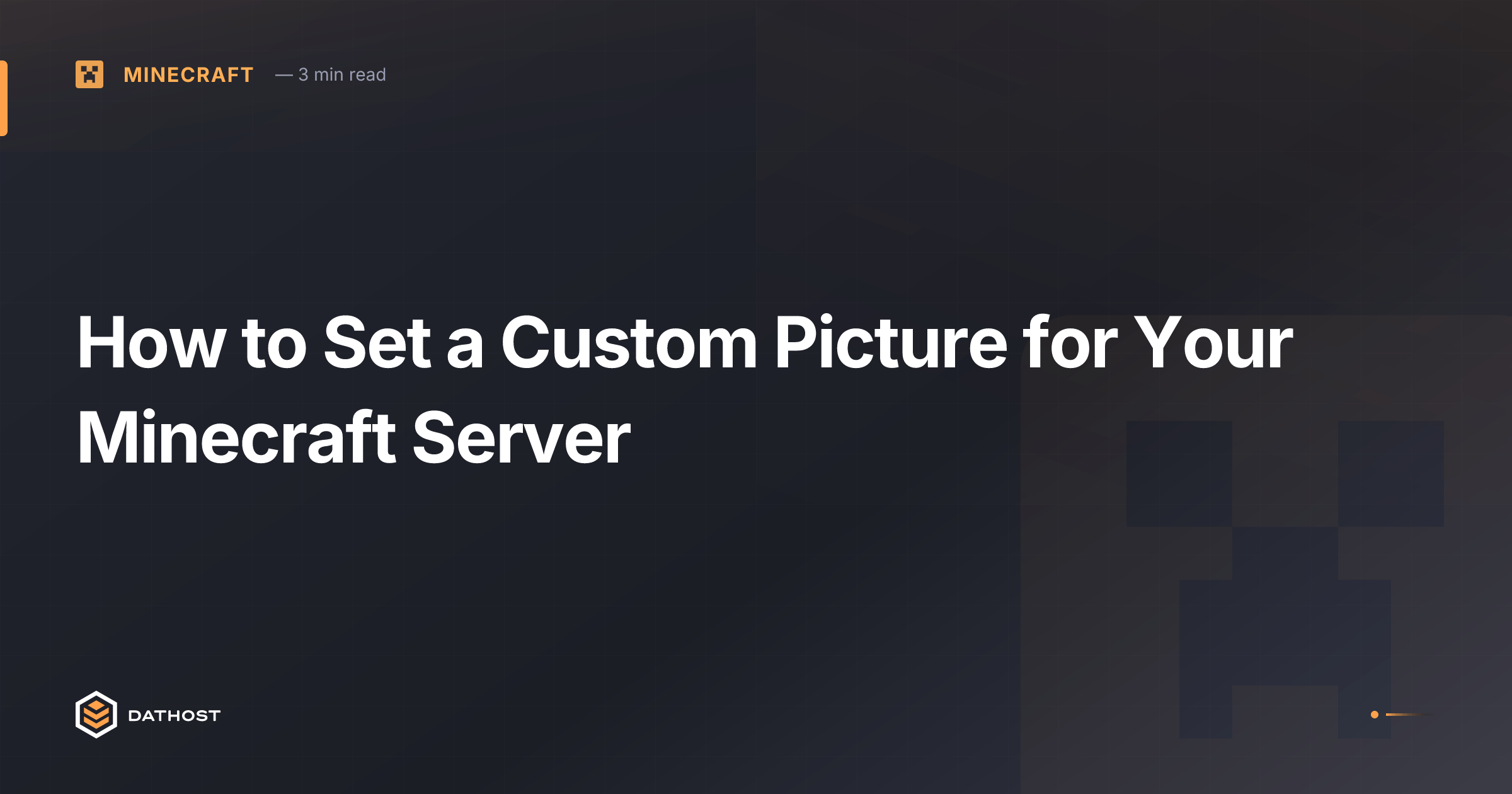 Hero image for How to Set a Custom Picture for Your Minecraft Server