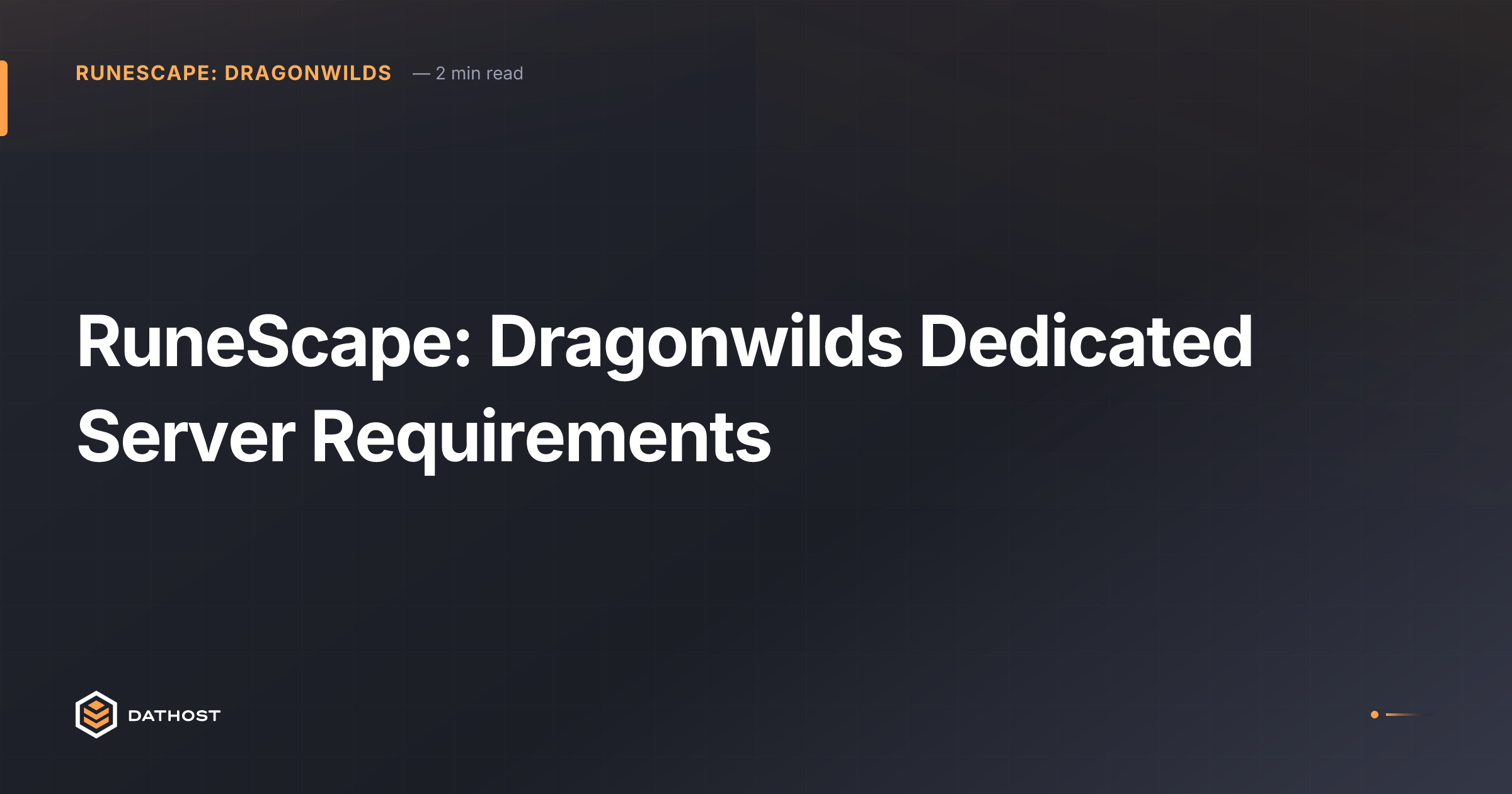 Hero image for RuneScape: Dragonwilds Dedicated Server Requirements