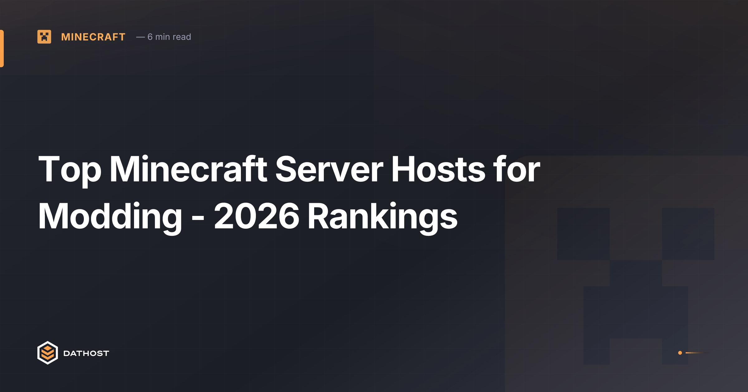 Hero image for Top Minecraft Server Hosts for Modding - 2026 Rankings