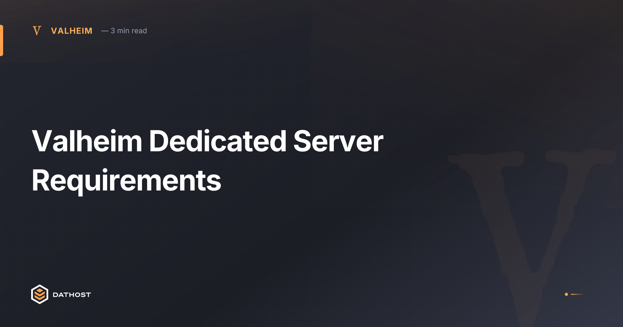 Hero image for Valheim Dedicated Server Requirements