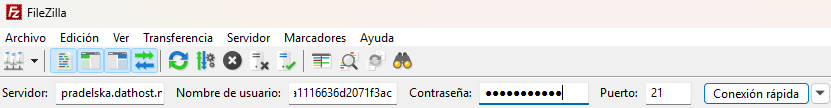 FTP HUD