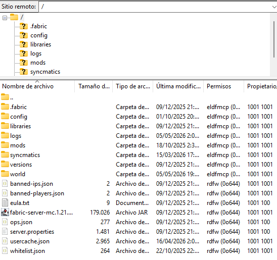 Filezilla hud