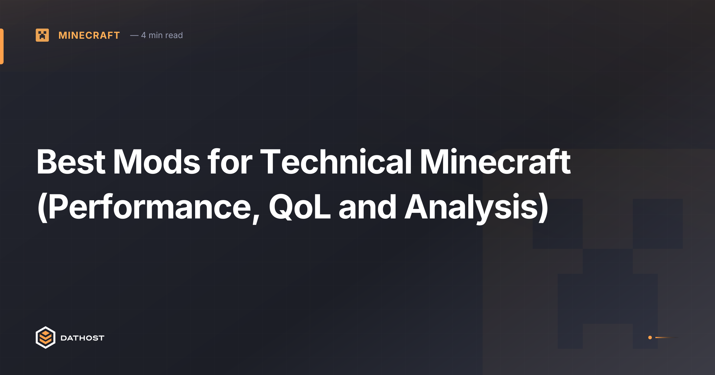 Hero image for Best Mods for Technical Minecraft (Performance, QoL and Analysis)