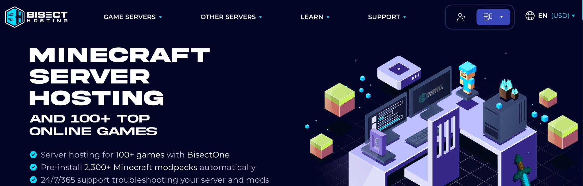 Banner BisectHosting